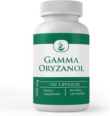Pure Original Ingredients Gamma Oryzanol, (100 Capsules) Always Pure, No Additives Or Fillers, Lab Verified