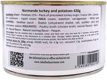 La Belle Chaurienne Turkey With Normandy Sauce 420G (1)