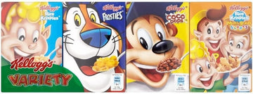 Kellogg'S Breakfast Cereal Variety Pack Boxes, 196G