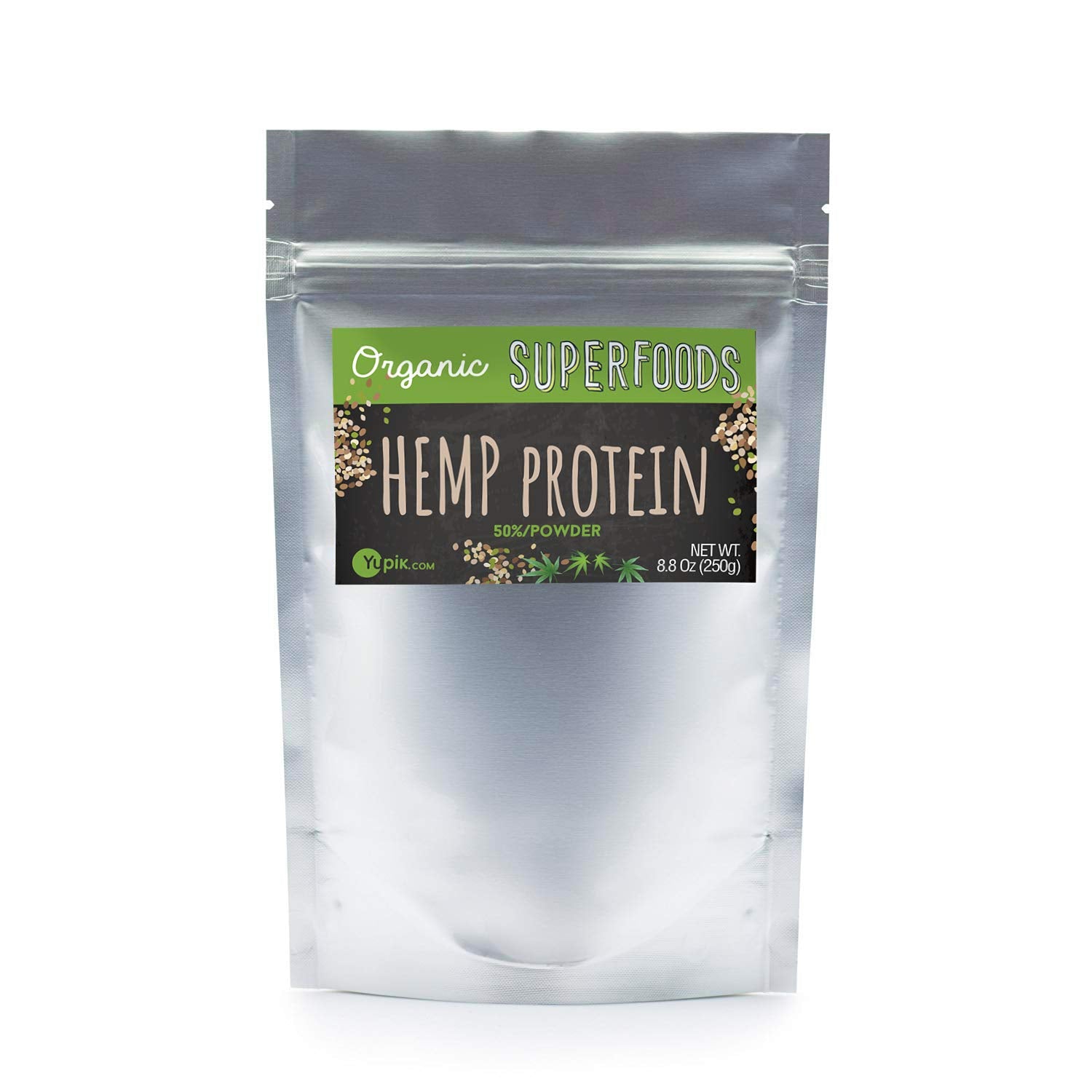 Yupik Powder, Hemp Plant Protein 50%, 8.8 Ounce