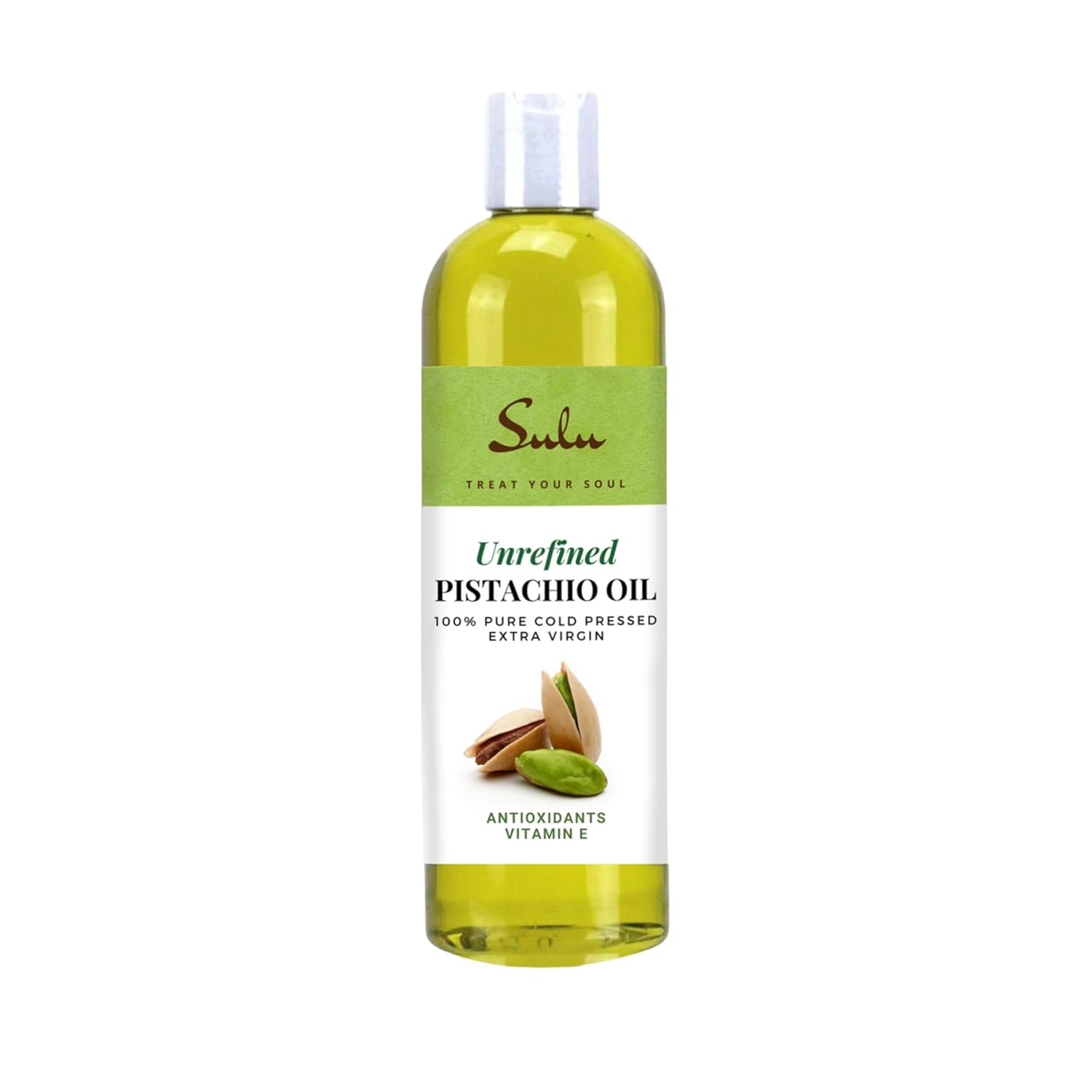 Sulu Organics 100% Pure Organic Extra Virgin Unrefined Pistachio Oil (8 Oz)