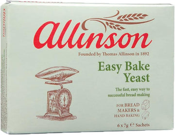 Allinson Easy Bake Yeast, 6 X 7G