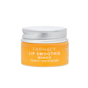 Farmacy Peptide Lip Smoothie - Hydrating Lip Balm With Vitamin C To Visibly Plump & Smooth Lines - Nourishing Treatment With A High-Gloss Finish - Mango (10G)