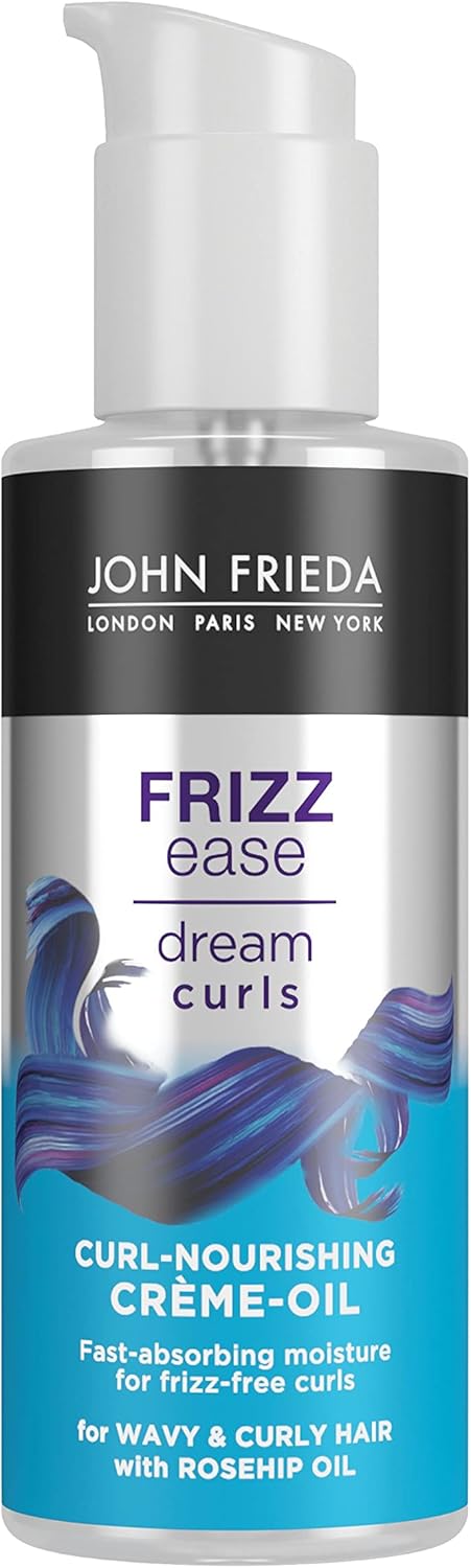 John Frieda Frizz Ease Dream Curls Curl Nourishing Crème Oil 100ml, Styling Cream for Curly and Wavy Hair, Curl Defining Cream : Amazon.co.uk: Beauty