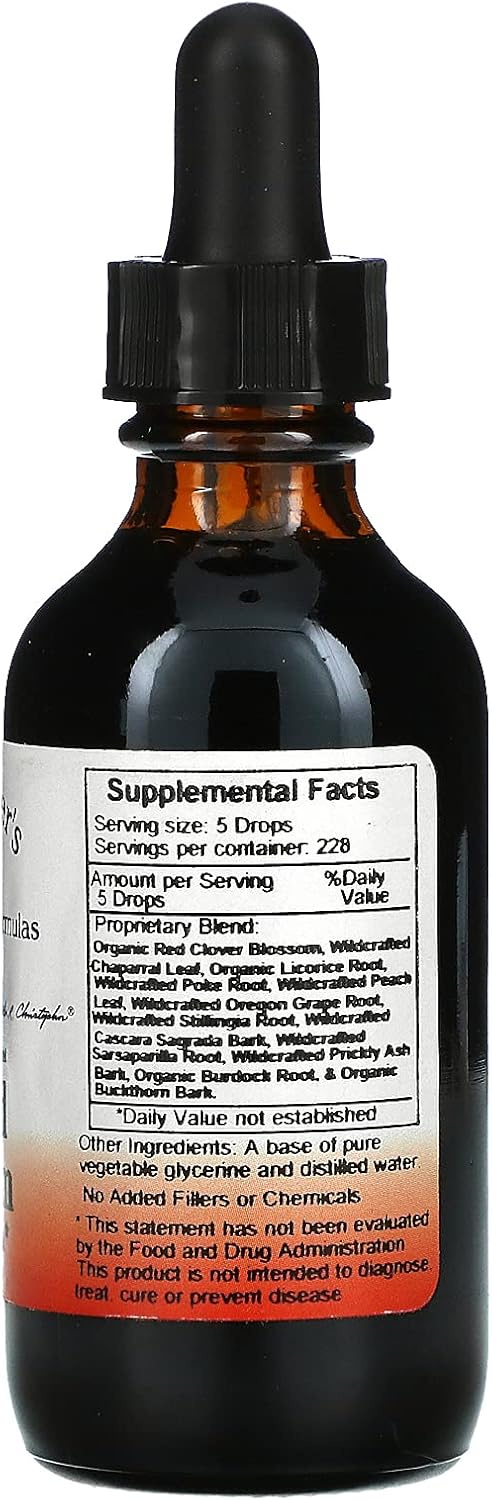 Blood Stream Formula (Replaces Red Clover Combination Extract) -  - Liq