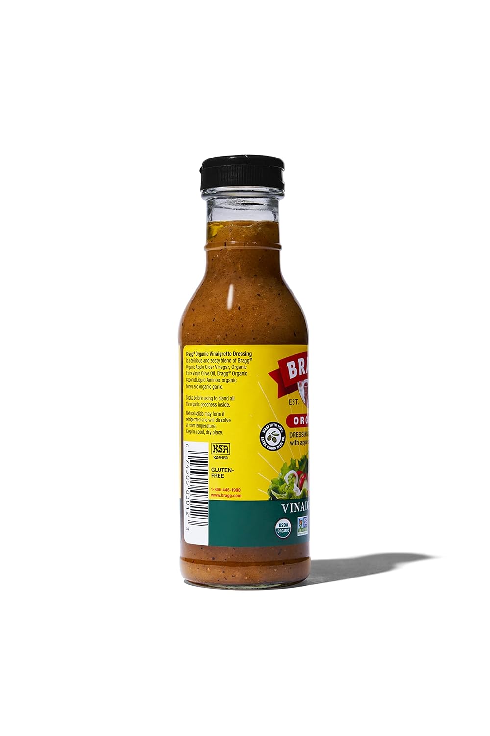 Bragg, Organic Vinaigrette Dressing, 12 Oz