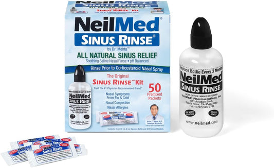 Neilmed Original Sinus Rinse Kit With 60 Premixed Sachets