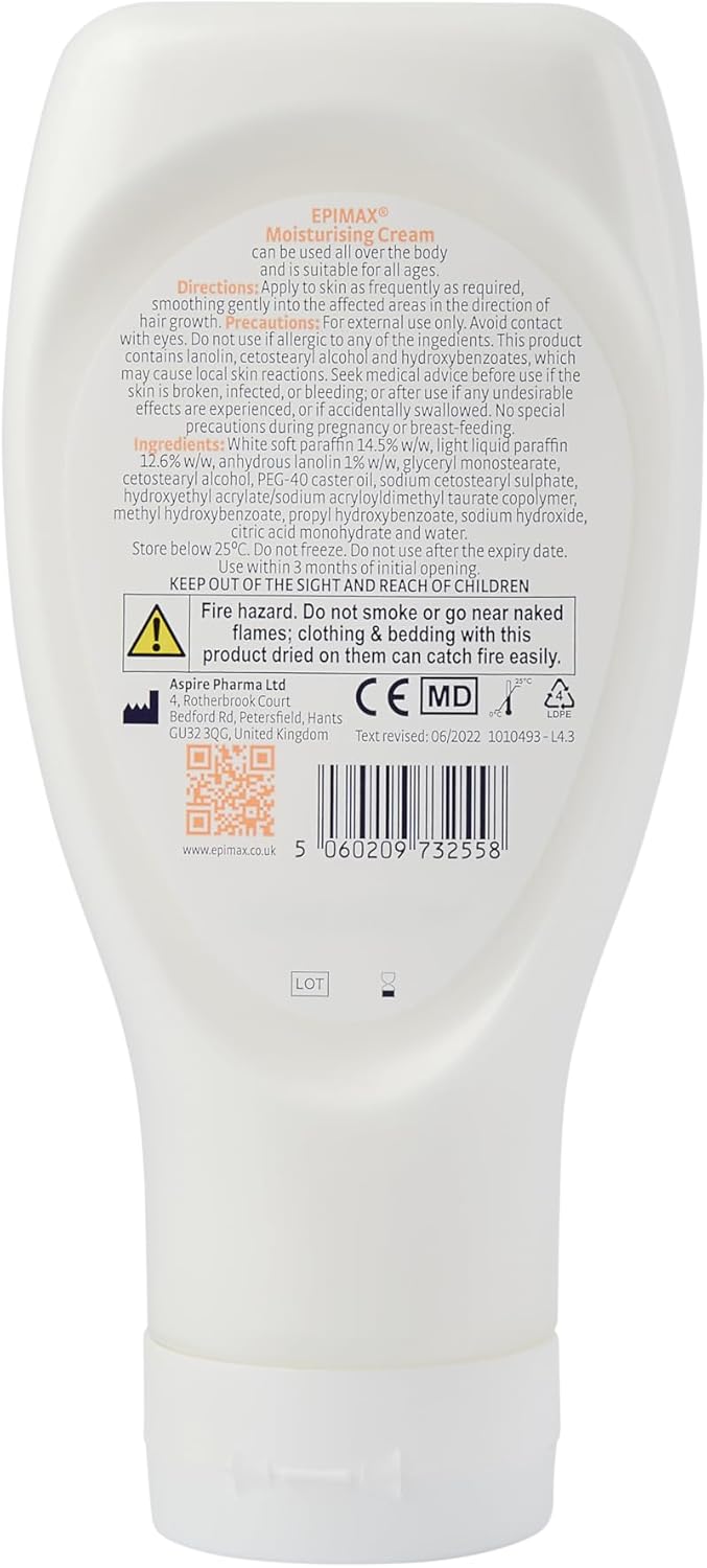 Epimax Moisturising Cream - 500G