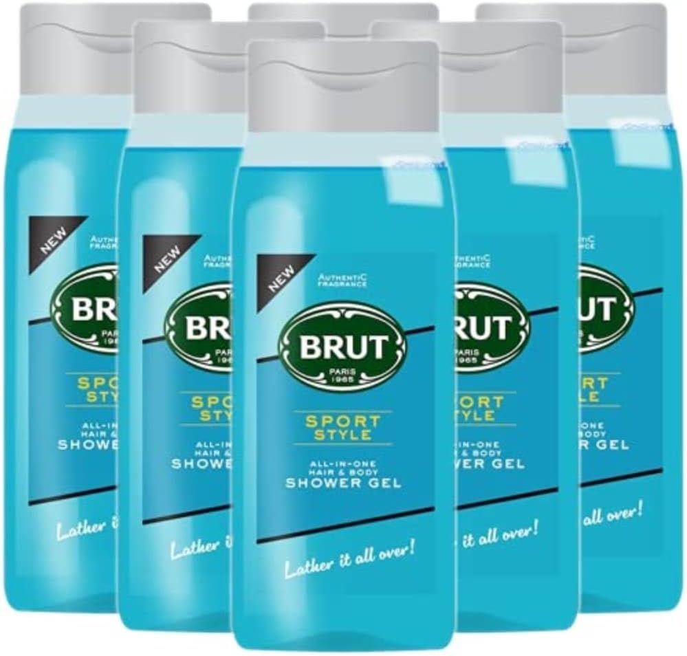 Brut Sport Style Shower Gel 500Ml (Pack Of 6)