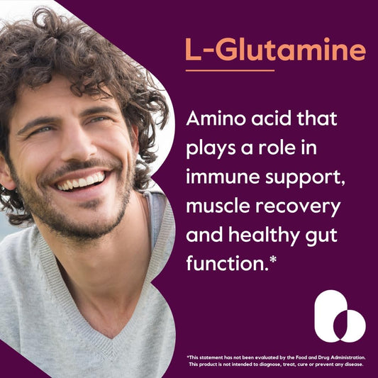 Bestvite Filler-Free L-Glutamine 1000Mg Per Capsule (240 Capsules) - Free Form - No Stearates - Gluten Free - Non Gmo - Pure L Glutamine Supplement - Maximum Strength Glutamine Capsules