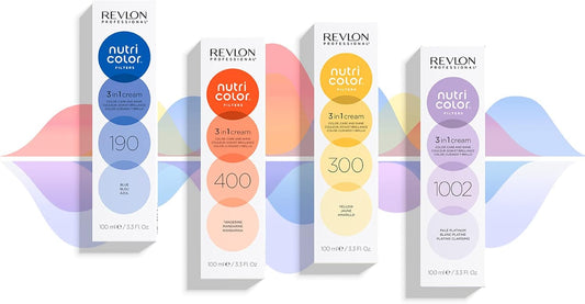 Revlon Professional Nutri Color Filters, Metallic Semi-Permanent Hair Color, 1022 Intense Platinum, 240 Ml
