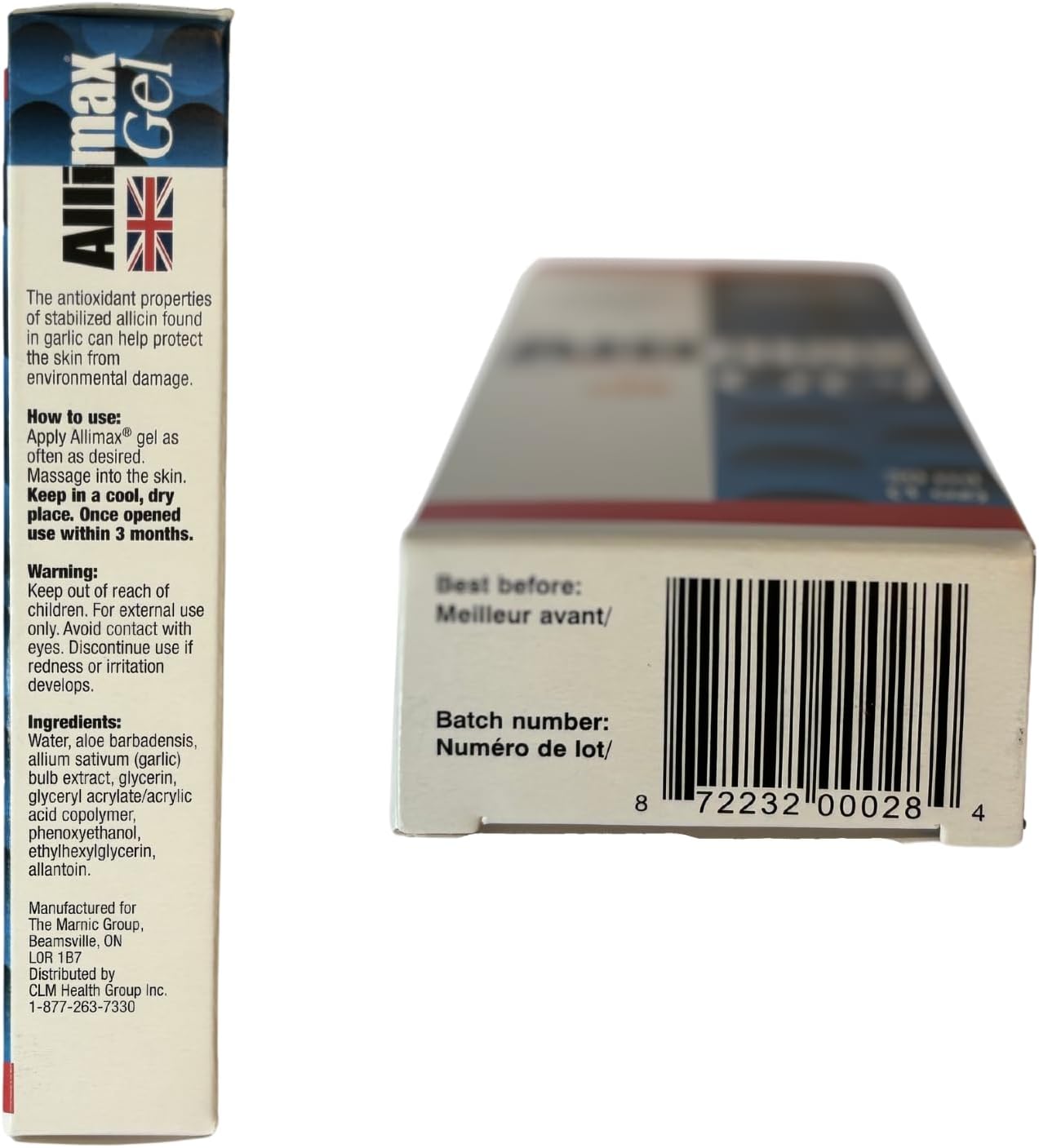 Allimax Liquid Topical Gel (30Ml = 1Fl.Oz) - Garlic Extract Natural Skincare Gel - Unisex - Adults Interested In Natural Skincare
