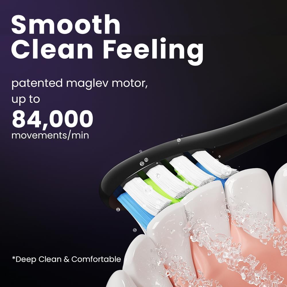 Oclean X Pro, Smart Electric Toothbrush, 3 Modes with Whitening, Quick Charge for 30 Days, Anti-Mould Design, IPX7 – Blue : Amazon.co.uk: Health & Personal Care