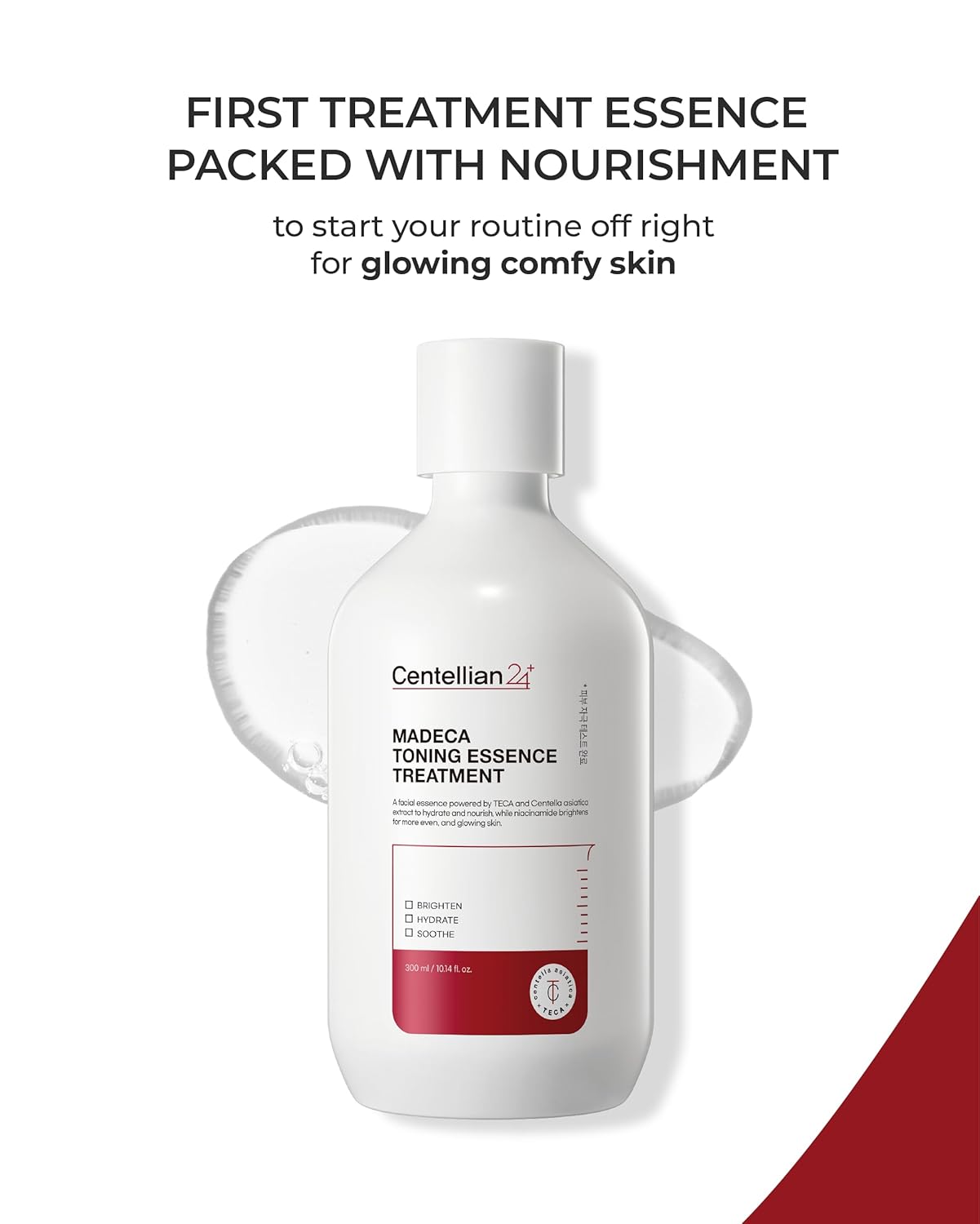 Centellian 24 Toning Essence Treatment For Even Skin Tone And Wrinkle Improvement With Teca, Centella Asiatica, Niacinamide (10.14 Fl Oz) By Dongkook Pharmaceutical : Beauty & Personal Care