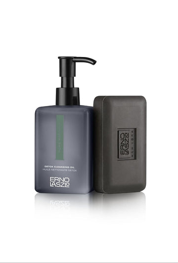 Erno Laszlo Sea Mud Deep Cleansing Face Wash Bar, Detox Charcoal Soap Bar With Dead Sea Mud, Removes Excess Oil, Unclogs Pores, Gently Exfoliates & Purifies Skin, For Oily, Blemish-Prone Skin, 3.4 Oz