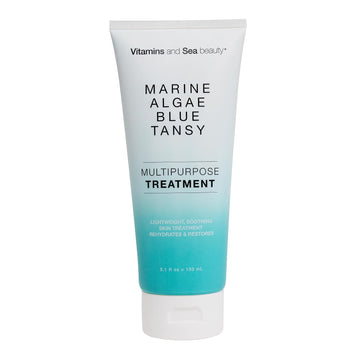 Multipurpose Treatment With Marine Algae & Blue Tansy – Soothing Face & Body Hydration – Lightweight, Replenishing Moisturizer – Vegan, Paraben-Free – 5.1 Fl Oz