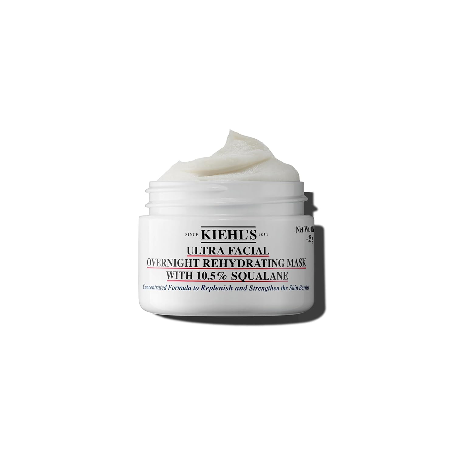 Kiehl'S Ultra Facial Overnight Hydrating Face Mask With 10.5% Squalane, Deeply Hydrates Skin & Strengthens Moisture Barrier, Treats Dryness & Flaky Skin, Paraben-Free, Fragrance-Free, All Skin Types