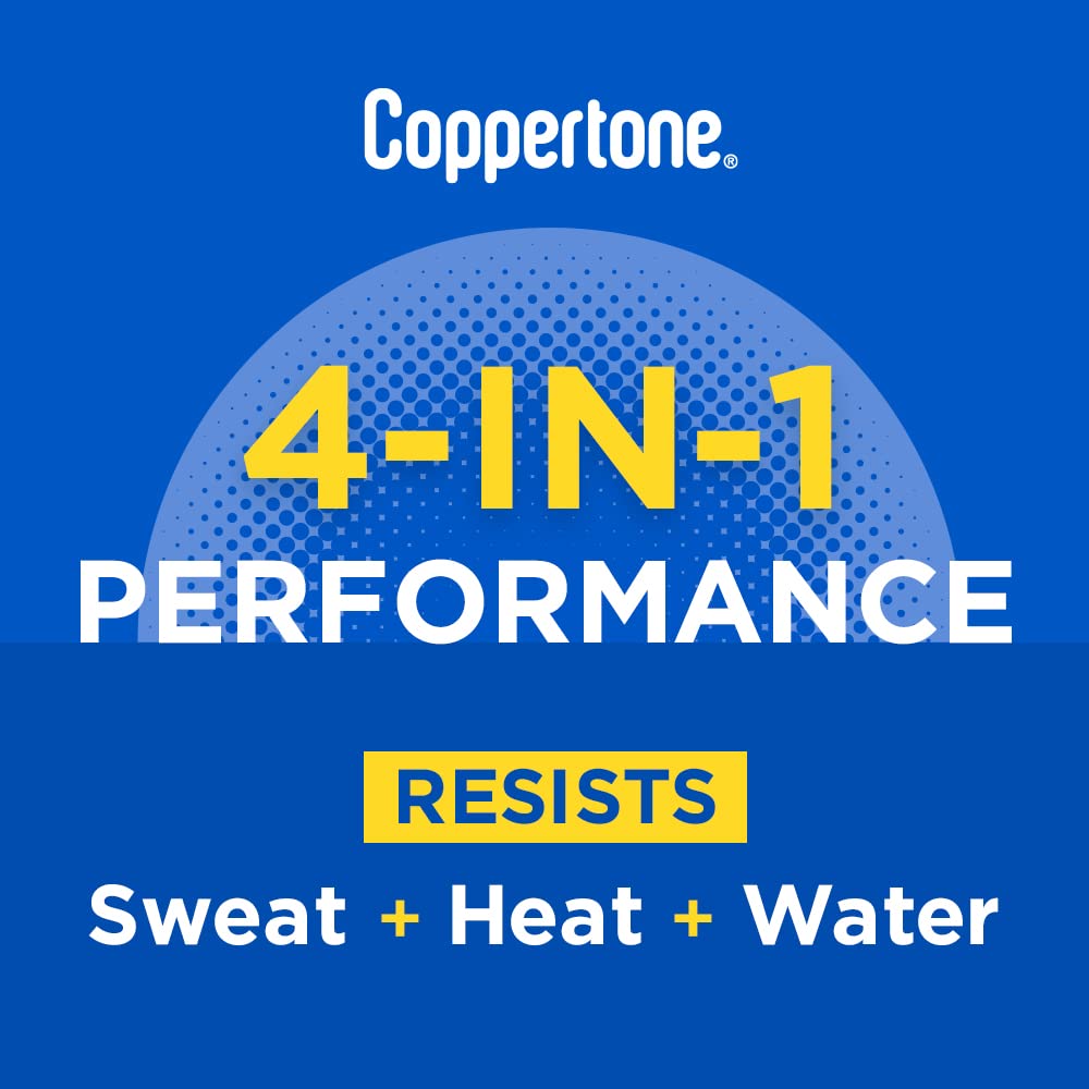 Coppertone SPORT Sunscreen SPF 100 Lotion, Water Resistant Sunscreen, Body Travel Size 3 Fl Oz : Beauty & Personal Care