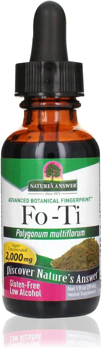 Nature'S Answer Fo-Ti Liq Extract 1   | Promotes Healthy Hair, Skin And Nails | Natural Sleep Aid | Anti Inammatory | Natural Immune Booster