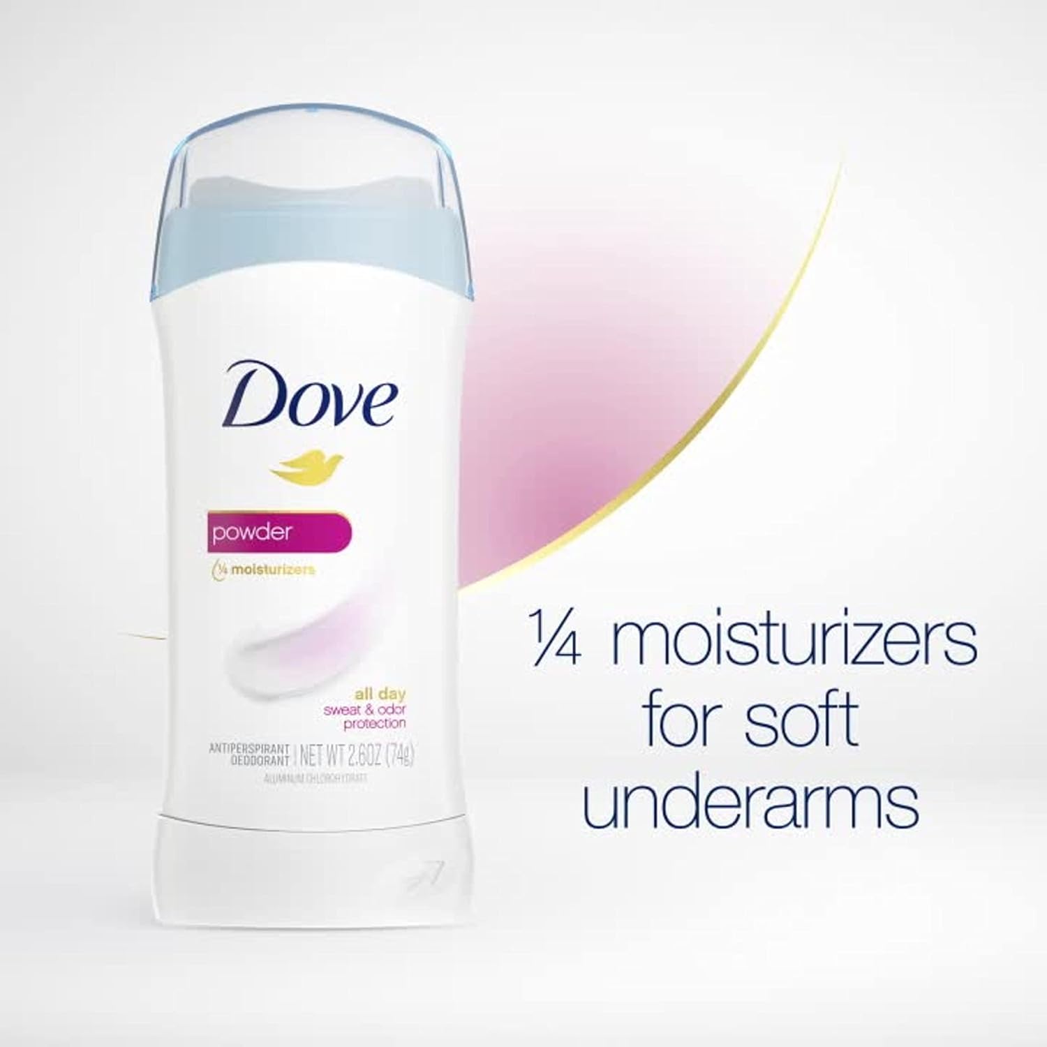 Dove Antiperspirant Deodorant, Powder 2.6 Ounce (Pack of 6) : Deodorants : Beauty & Personal Care