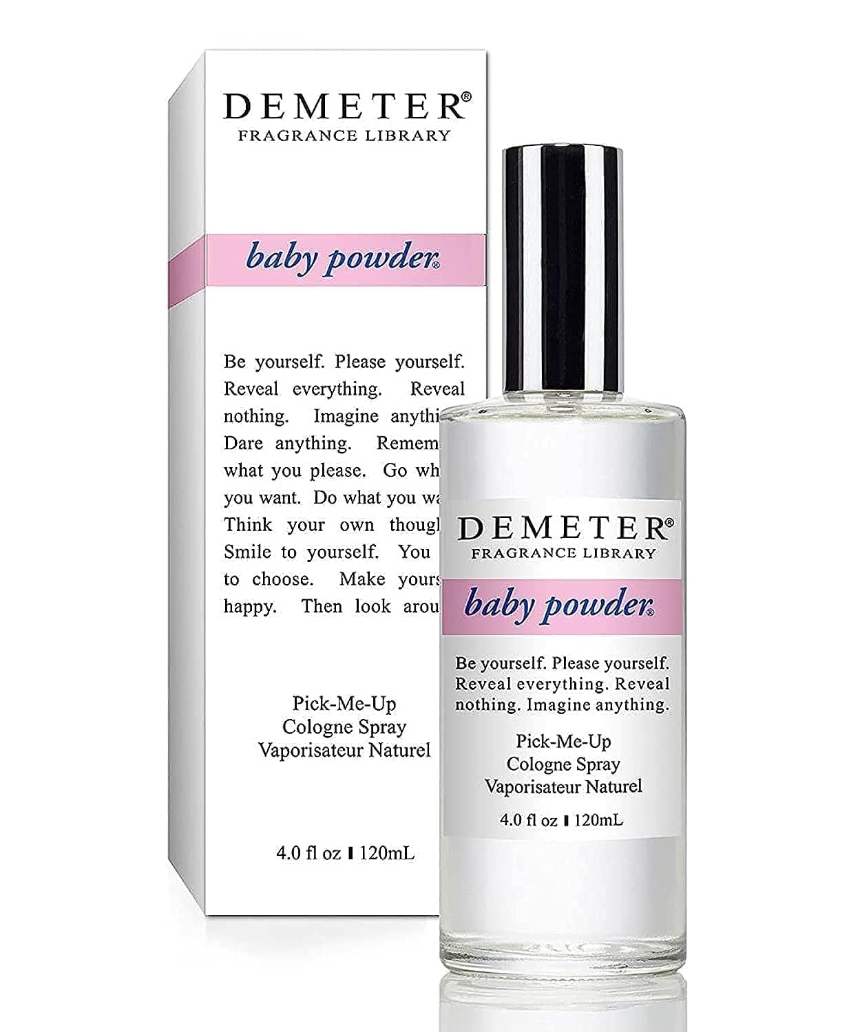 Demeter Baby Powder For Women. Pick-Me Up Cologne Spray 4.0 Oz