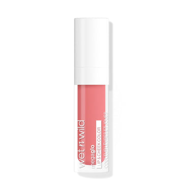 Wet N Wild Mega Glo Lip & Cheek Color, Creamy Rosy Stain, Buildable Multi-Use Soft Matte Finish, Vegan & Cruelty-Free - Rosy Romance