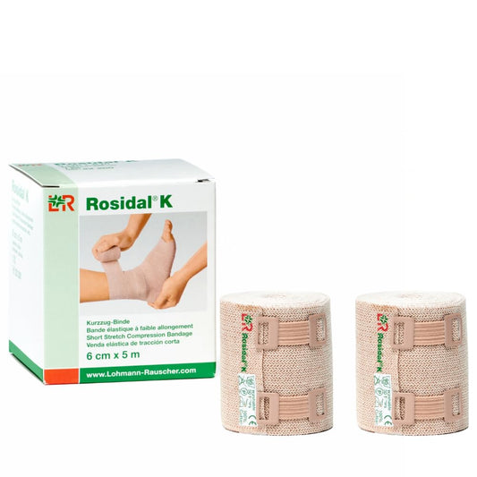 Rosidal K 6Cm X 5M Shorth Stretch Bandage 2 Each : Health & Household