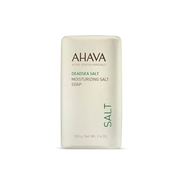 Ahava Moisturizing Dead Sea Salt Soap, Duo Set - Face & Body Cleansing Bar To Moisture Skin, Enriched With Exclusive Blend Of Dead Sea Osmoter & Dead Sea Salt, 6.8 Oz, Product Appearance May Vary