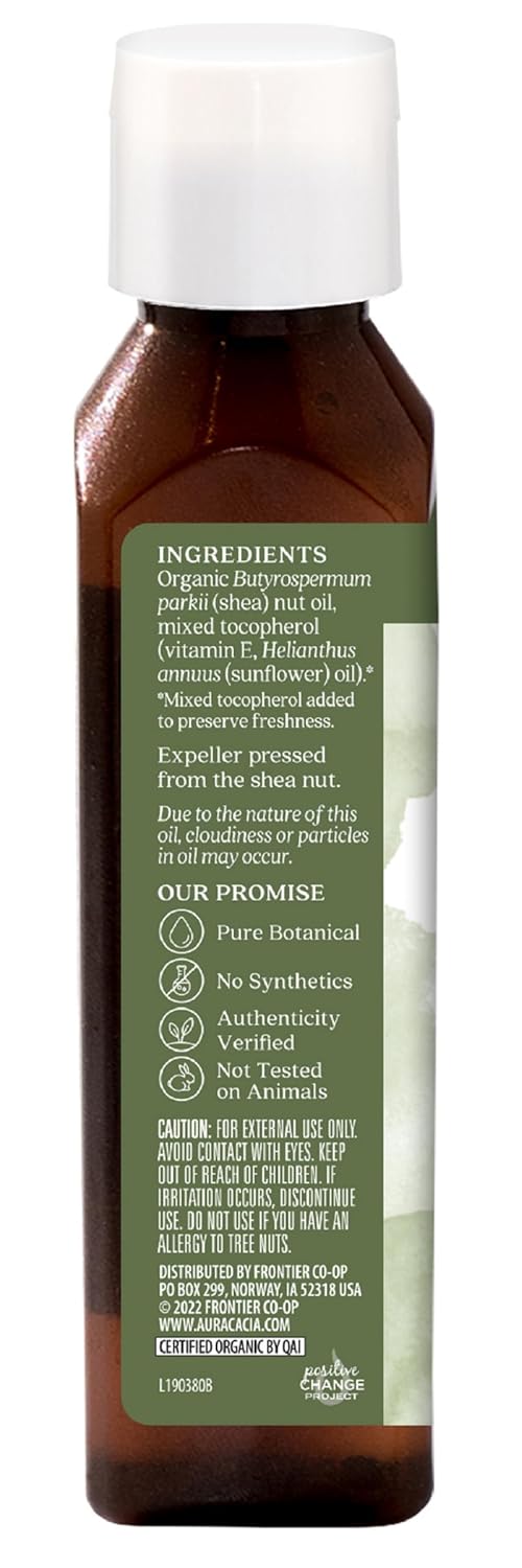 Aura Cacia Organic Hydrating Hemp Seed Skin Care Oil | 4 Fl Oz