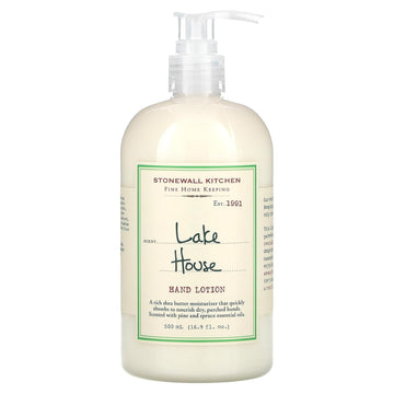 Stonewall Kitchen Lake House Hand Lotion, 16.9 Ounces