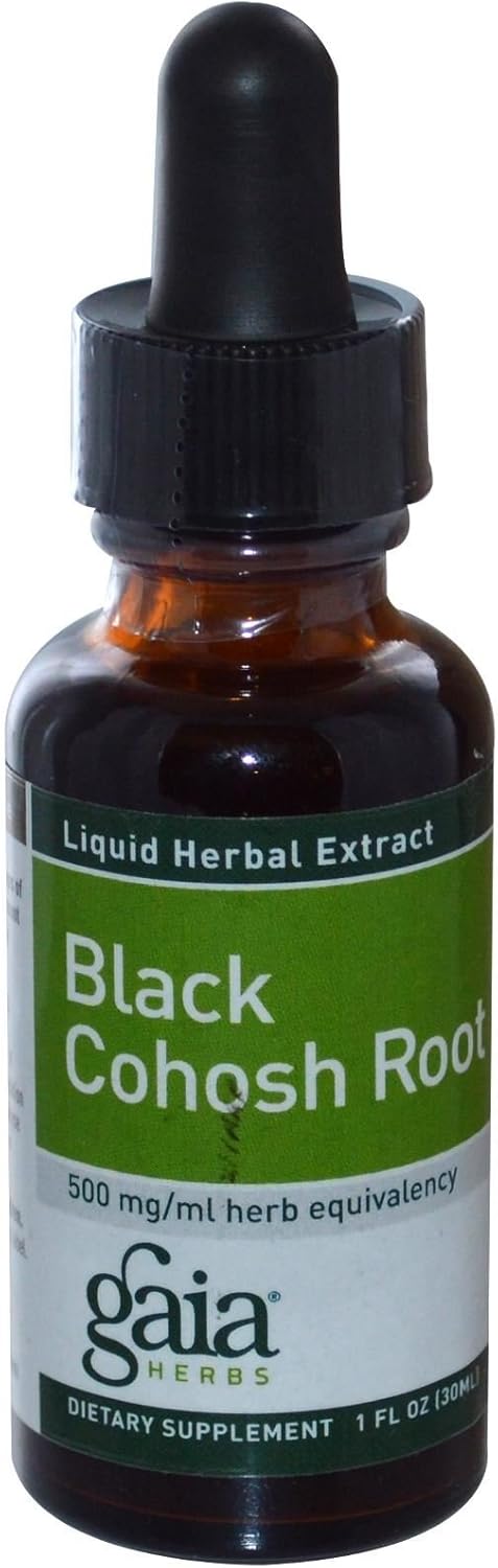 GAIA HERBS Black Cohosh Root Supplements, 0.51 