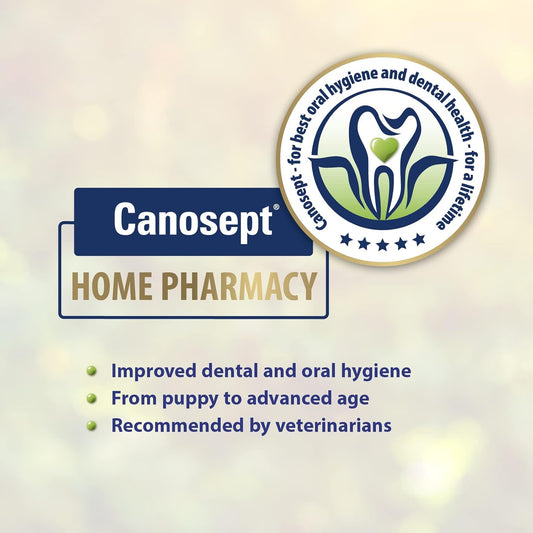 Canosept Toothpaste Dog Dental Care 100g - dog breath freshener - dog toothpaste for plaque and fresh breath dog teeth cleaning products - plaque remover for dogs teeth - plaque off for dogs?250692