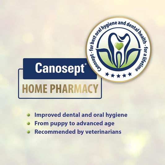 Canosept Dental Care Spray for Dogs 100ml - dog breath freshener - dog dental spray - dog mouthwash - plaque remover for dogs teeth - Dog teeth cleaning products for dental care and oral hygiene?250662