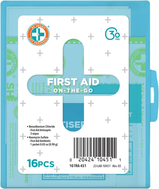 Be Smart Get Prepared Compact First Aid Kit, Fsa/ Hsa Eligible (Packaging May Vary)