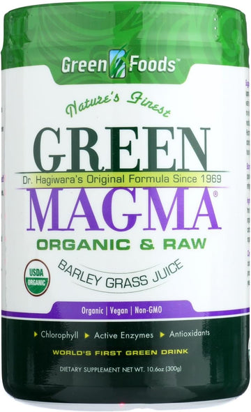Green Foods, Green Magma Organic, 10.6 Ounce