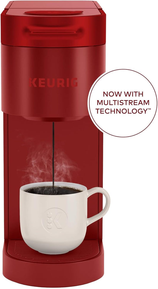 Keurig® K- Slim® Single Serve K-Cup Pod Coffee Maker, Multistream™ Technology, Scarlet Red