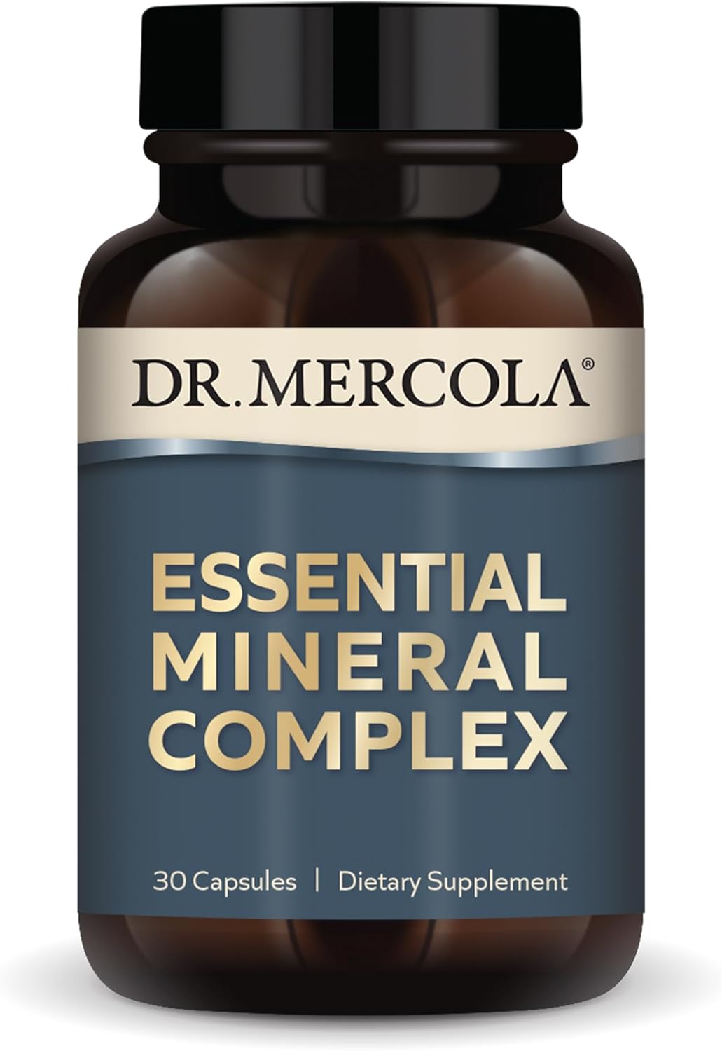 Dr. Mercola Essential Mineral Complex, 30 Servings (30 Capsules), Dietary Supplement, Supports Healthy Immune Function, Non-GMO