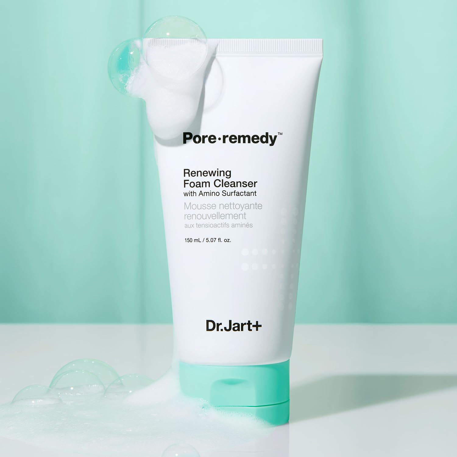 Dr.Jart+ Pore Remedy Renewing Foaming Face Wash Cleanser With Glycerin | Korean Skin Care, 5.07 Fl Oz : Beauty & Personal Care