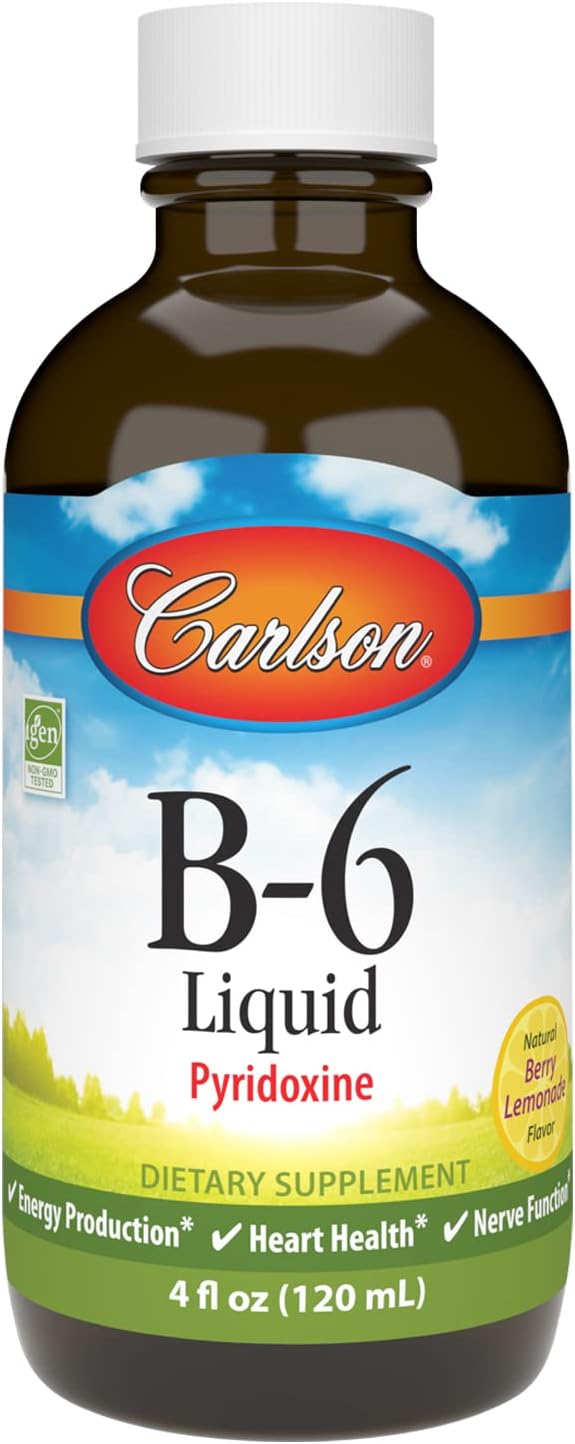 Carlson Labs Vitamin B-6 Liquid, 4 Oz