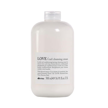 Davines Love Curl Cleansing Cream, All In One Shampoo And Conditioner, Soften And Hydrate Wavy And Curly Hair, 16.9 Fl. Oz