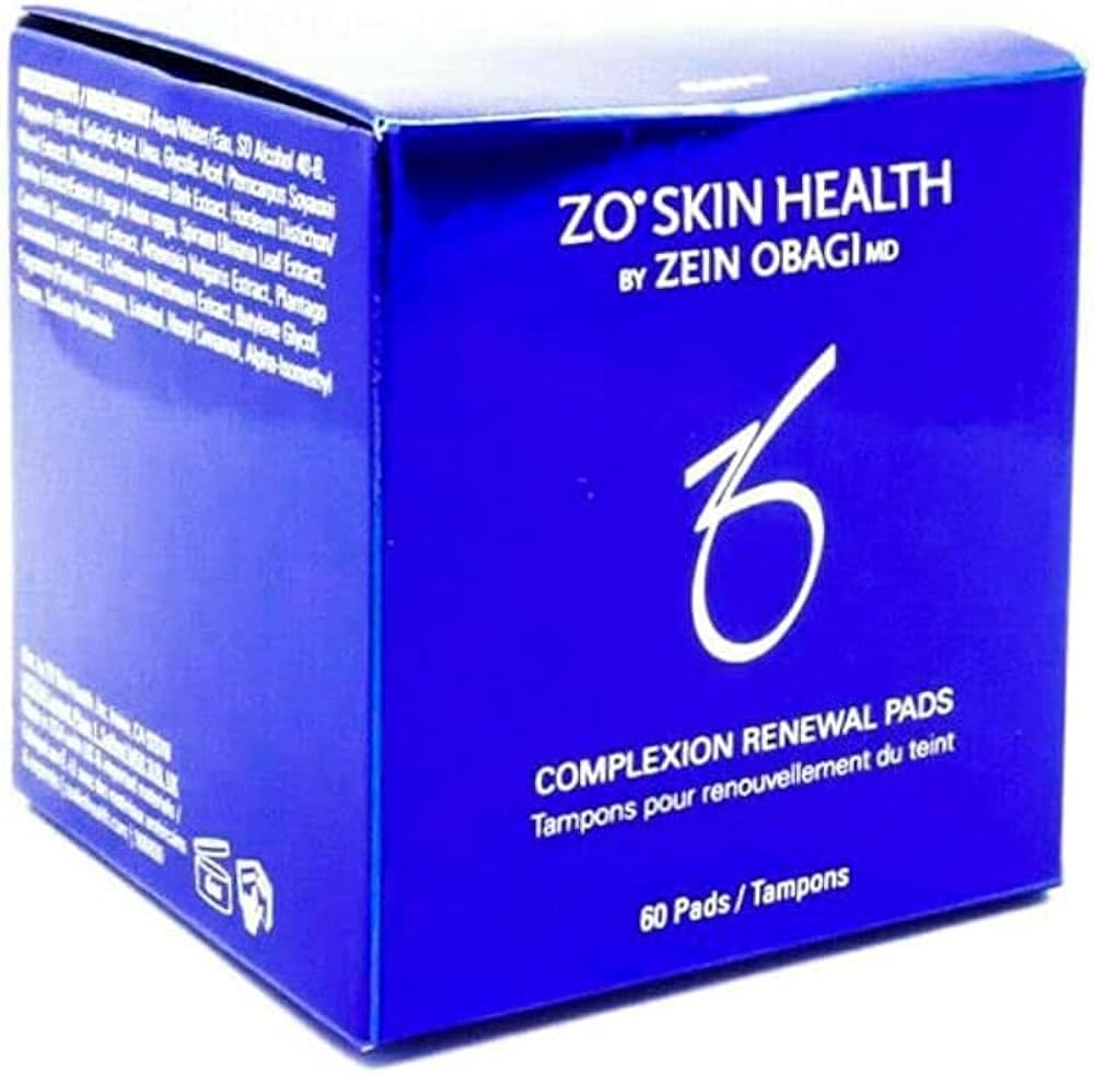 ZO Skin Health Complexion Renewal Pads 60 Pads "formerly called Offects® TE-Pads Acne Pore Treatment" : Beauty & Personal Care