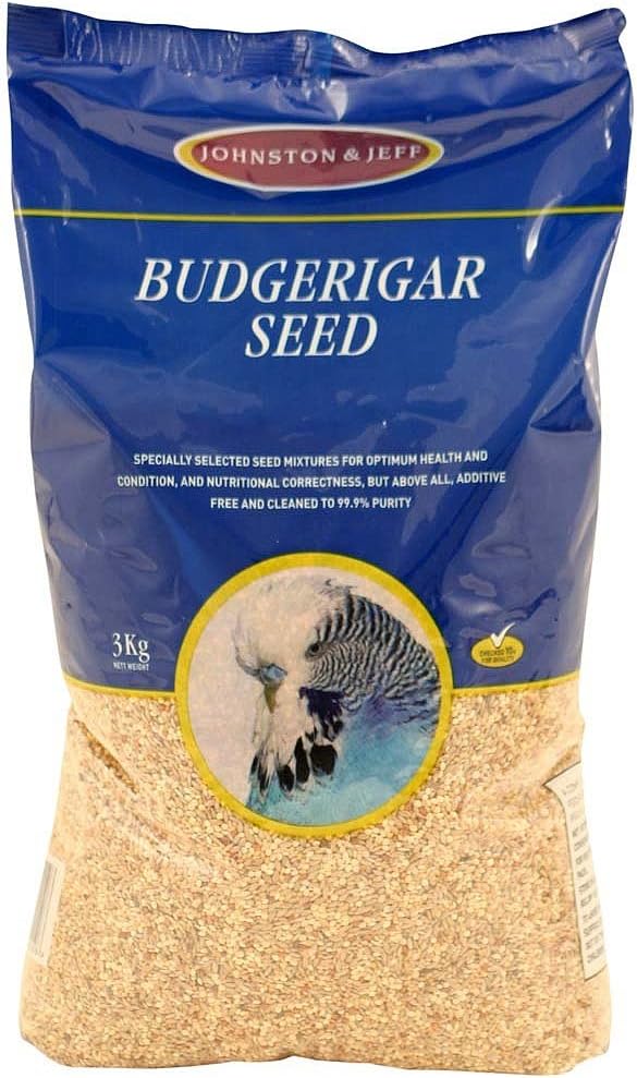 Johnston & Jeff Budgerigar Seed Bird Food 3kg?50318