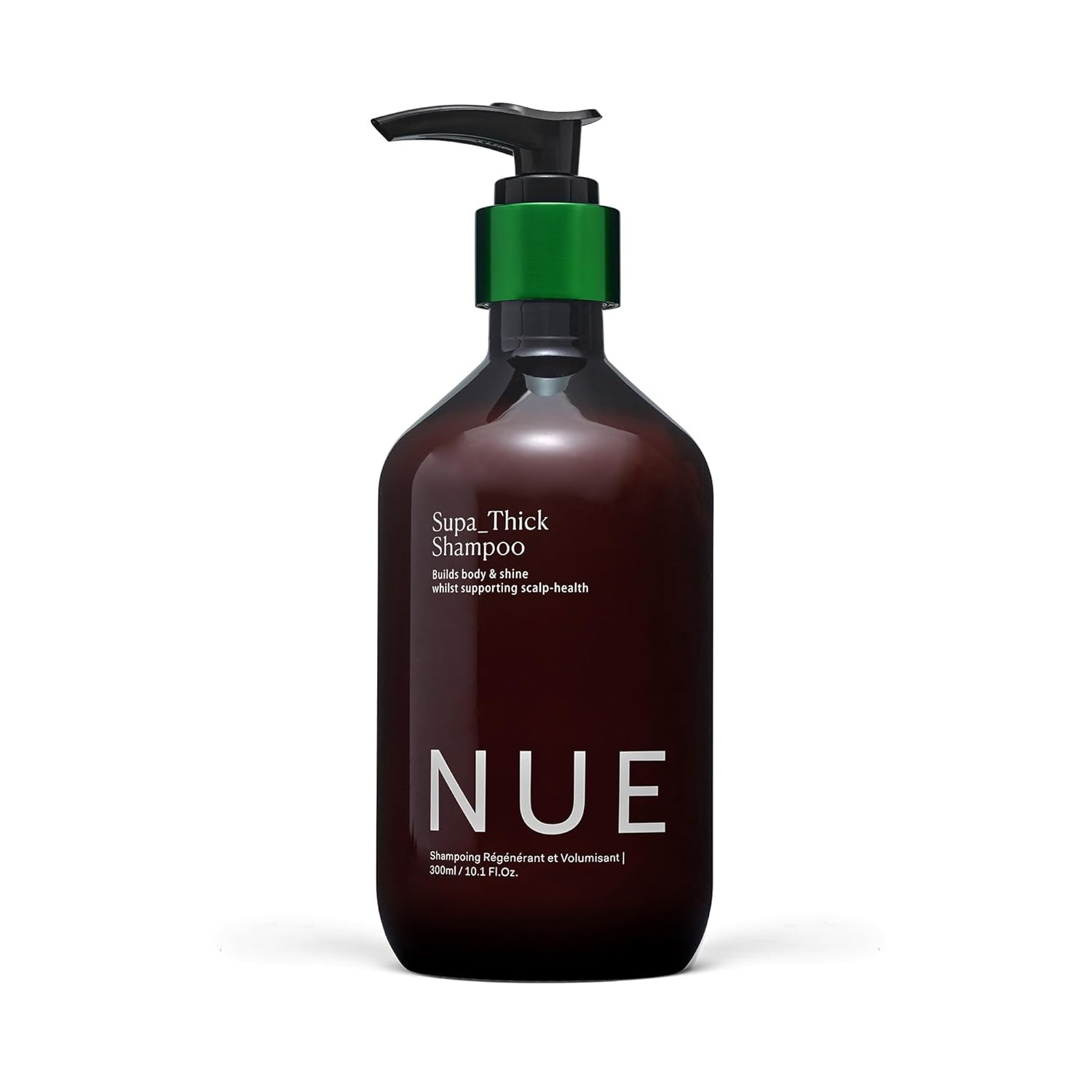 The Nue Co. Supa Thick Shampoo, Supports Hair Growth And Scalp Health, Hydrating, For All Hair Types, Vegan, 8.45 Fl Oz
