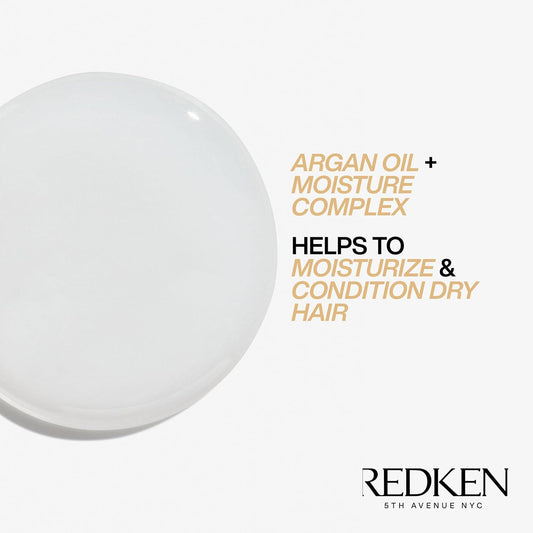 Redken All Soft Argan-6 Oil Treatment | For Dry Hair | Deeply Conditions Hair, Adds Softness & Shine | With Argan Oil