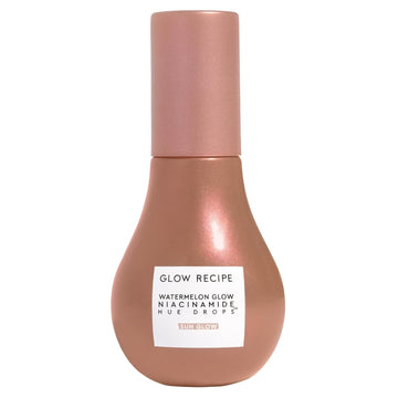 Glow Recipe Hue Drops Face Serum - Glow Bronzing Drops + Tinted Serum To Brighten & Hydrate - Skincare Makeup Primer & Highlighter To Blur Pores For A Glowy, Even Skin Tone - Sunglow (30Ml)