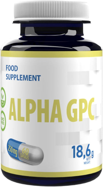 Hepatica Alpha Gpc Choline 500Mg Per Serving – 60 Vegan Capsules | High-Strength Brain, Memory & Cognitive Support | 3Rd Party Lab Tested | No Fillers Or Bulkers | Gluten-Free, Non-Gmo