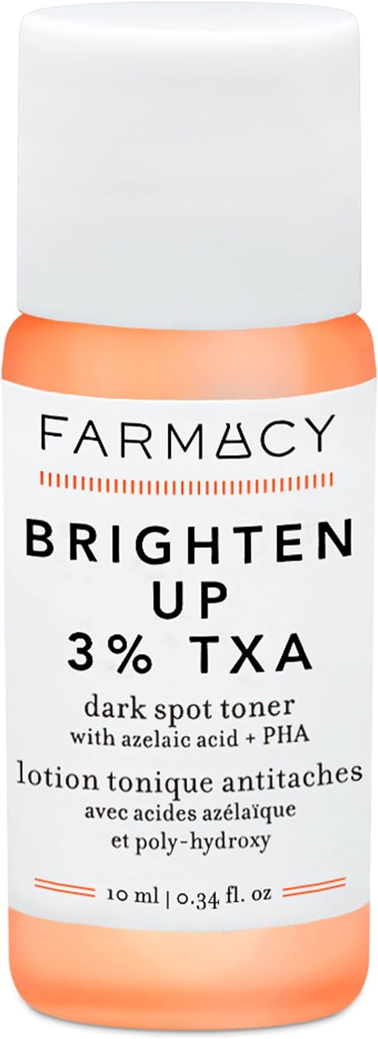 Farmacy 3% TXA Brightening Toner for Face - Powerful Dark Spot Corrector & Face Toner with Azelaic Acid & PHA, 10ml