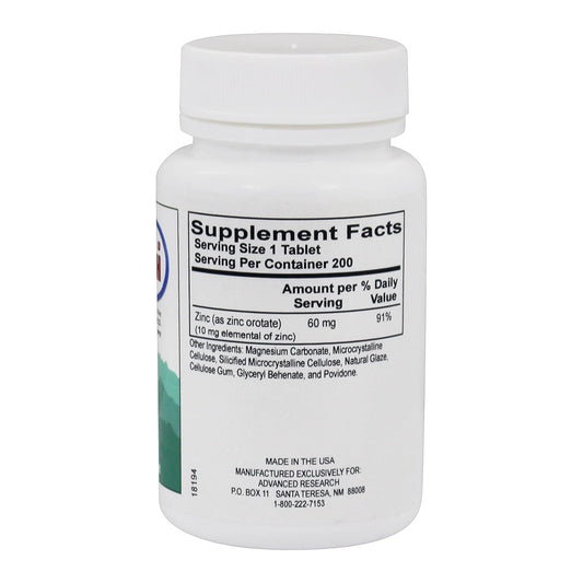 Nci  Zinc Orotate 60 Mg 200 Tabs