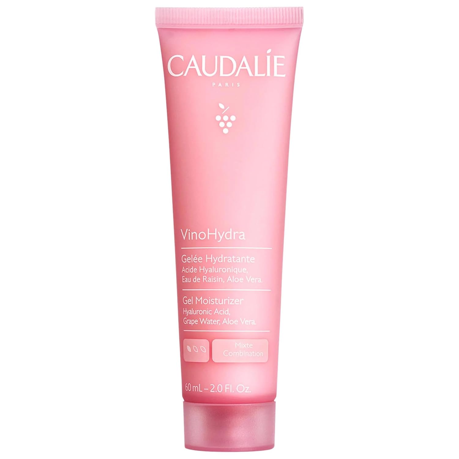 Caudalie Vinohydra Gel Moisturizer With Hyaluronic Acid & Aloe Vera - 60 Ml