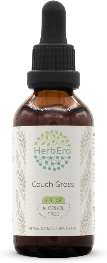 Couch Grass B120 Alcohol Free Herbal Extract Tincture, Super-Concentrated Couchgrass (Elymus Repens) (4 Fl Oz)